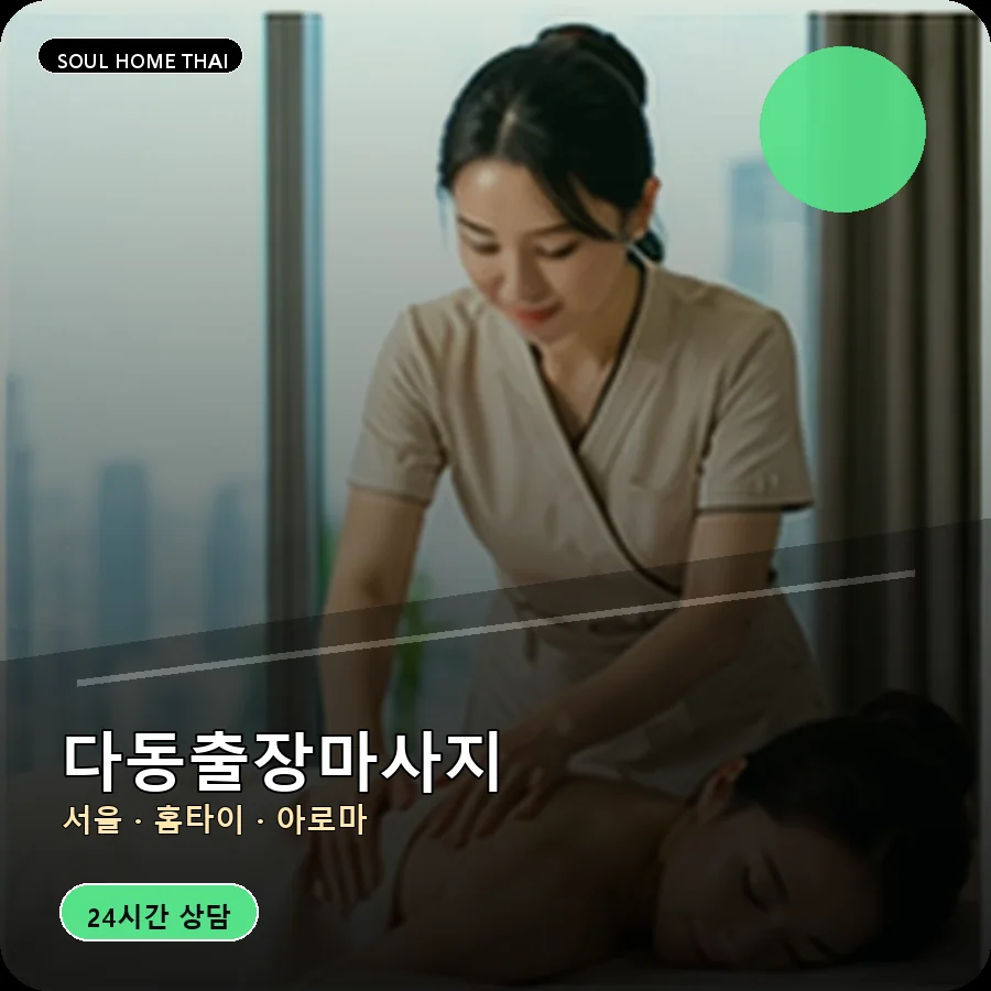 서울 중구 다동출장마사지